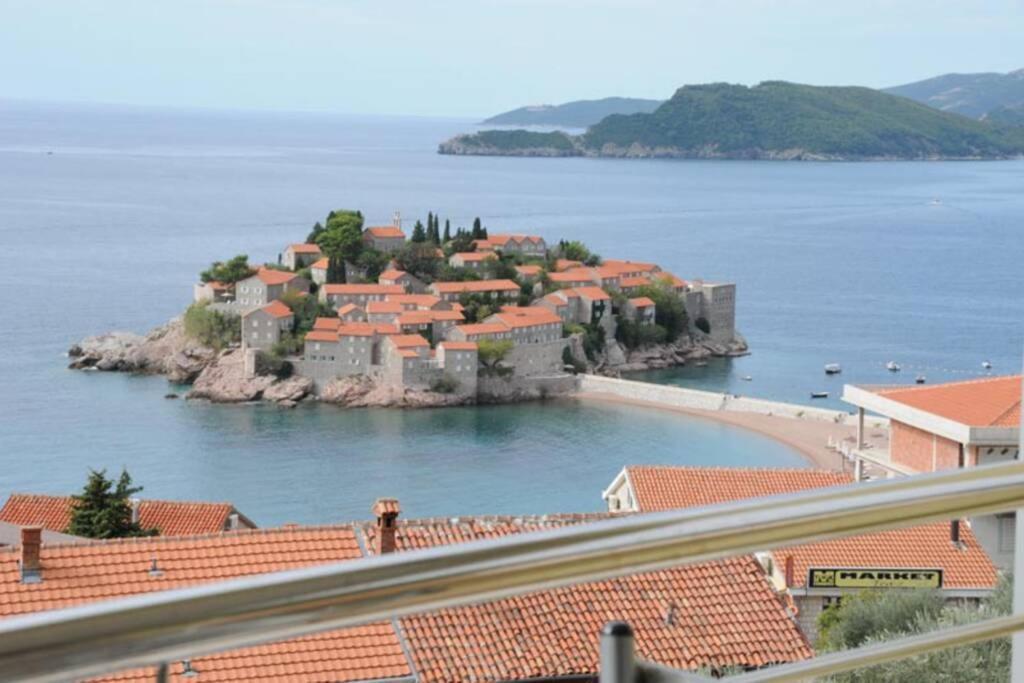 Bmv Room With East Island View Sveti Stefan Exterior foto